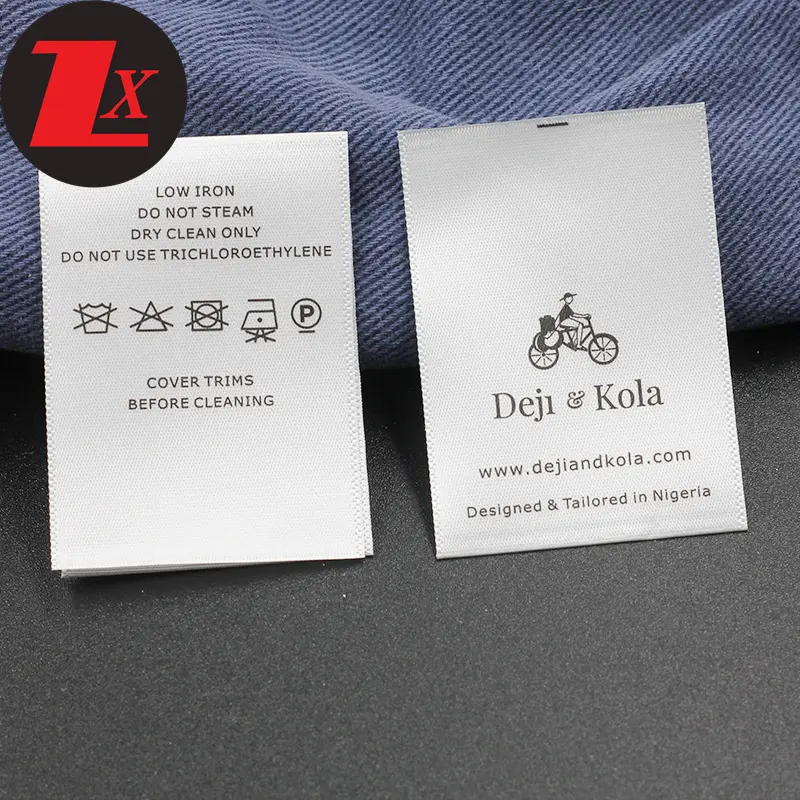 clothing woven labels