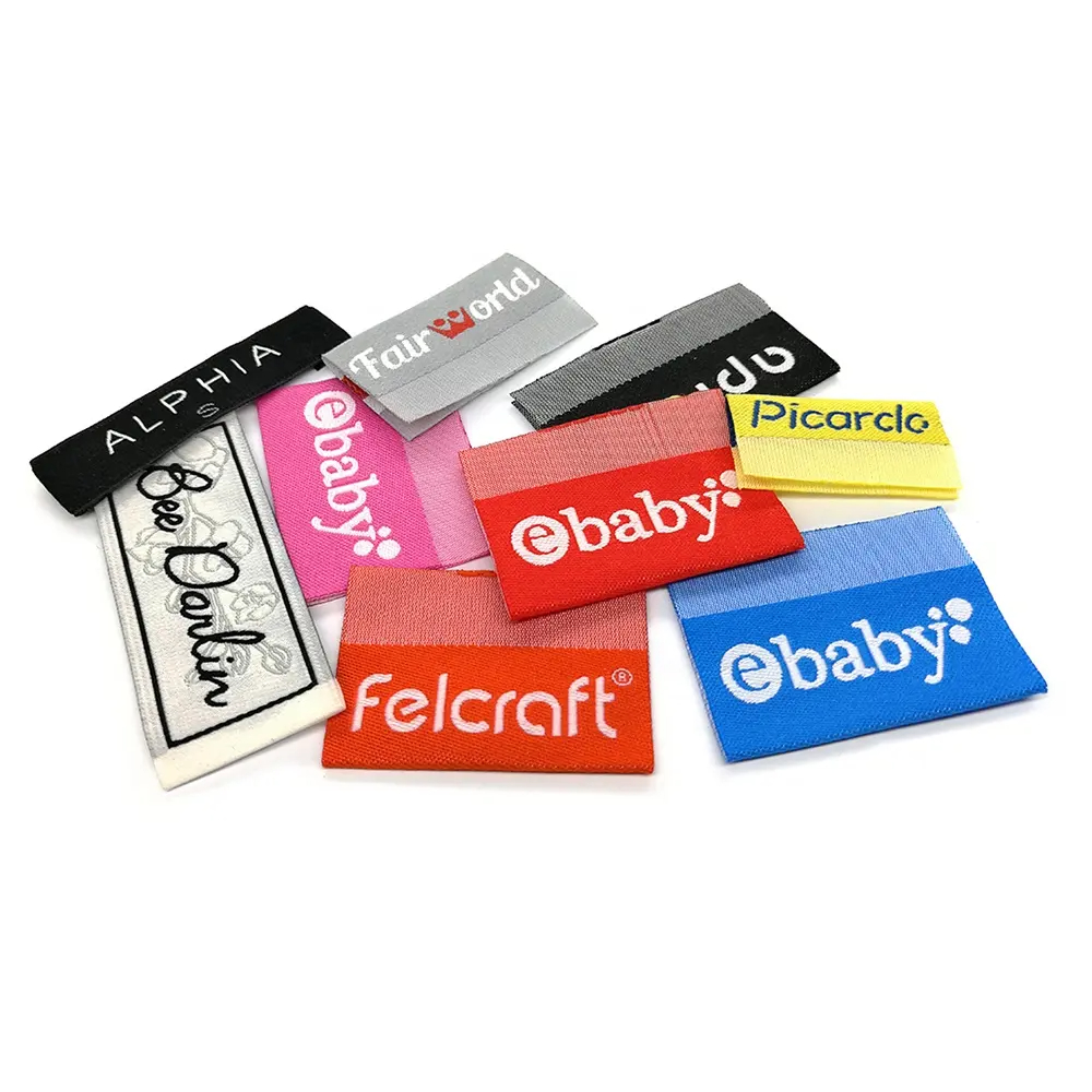 Custom Brand Name Woven Labels Maker for